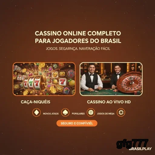 Ilustração de Explore a Experiência de Cassino Online com gfg777